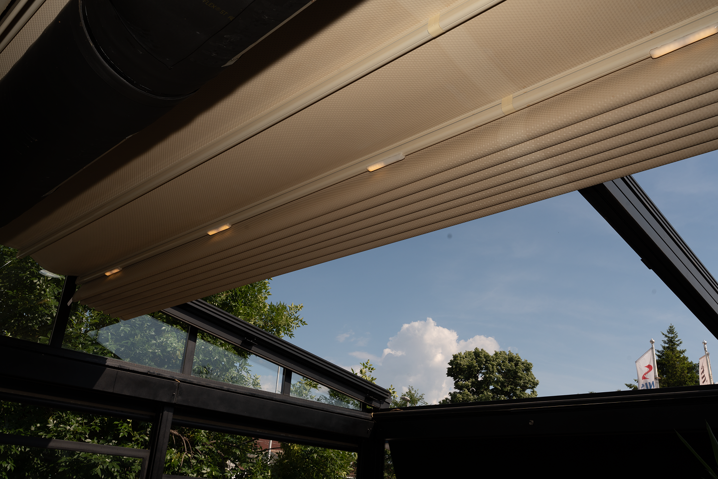 Bioclimatic pergolas